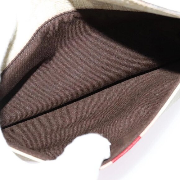 GUCCI GG Supreme Sherry Line Waist bag PVC White Silver 189815 Auth 141909 - Picture 10 of 16